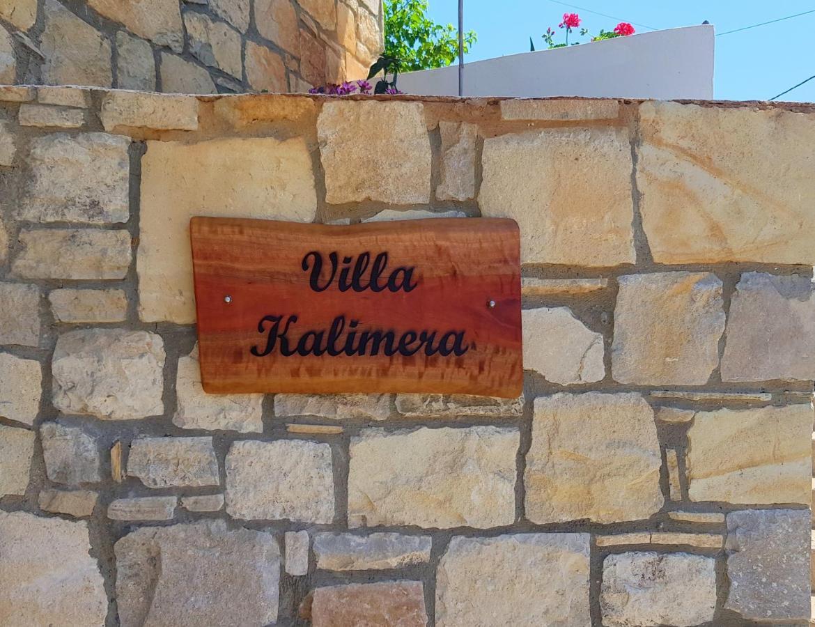 New Villa Kalimera, View To Falasarna Beach Plátanos Zewnętrze zdjęcie