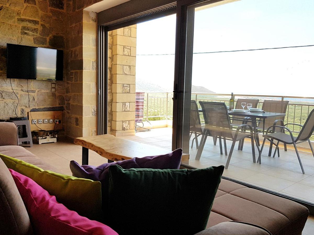 New Villa Kalimera, View To Falasarna Beach Plátanos Zewnętrze zdjęcie