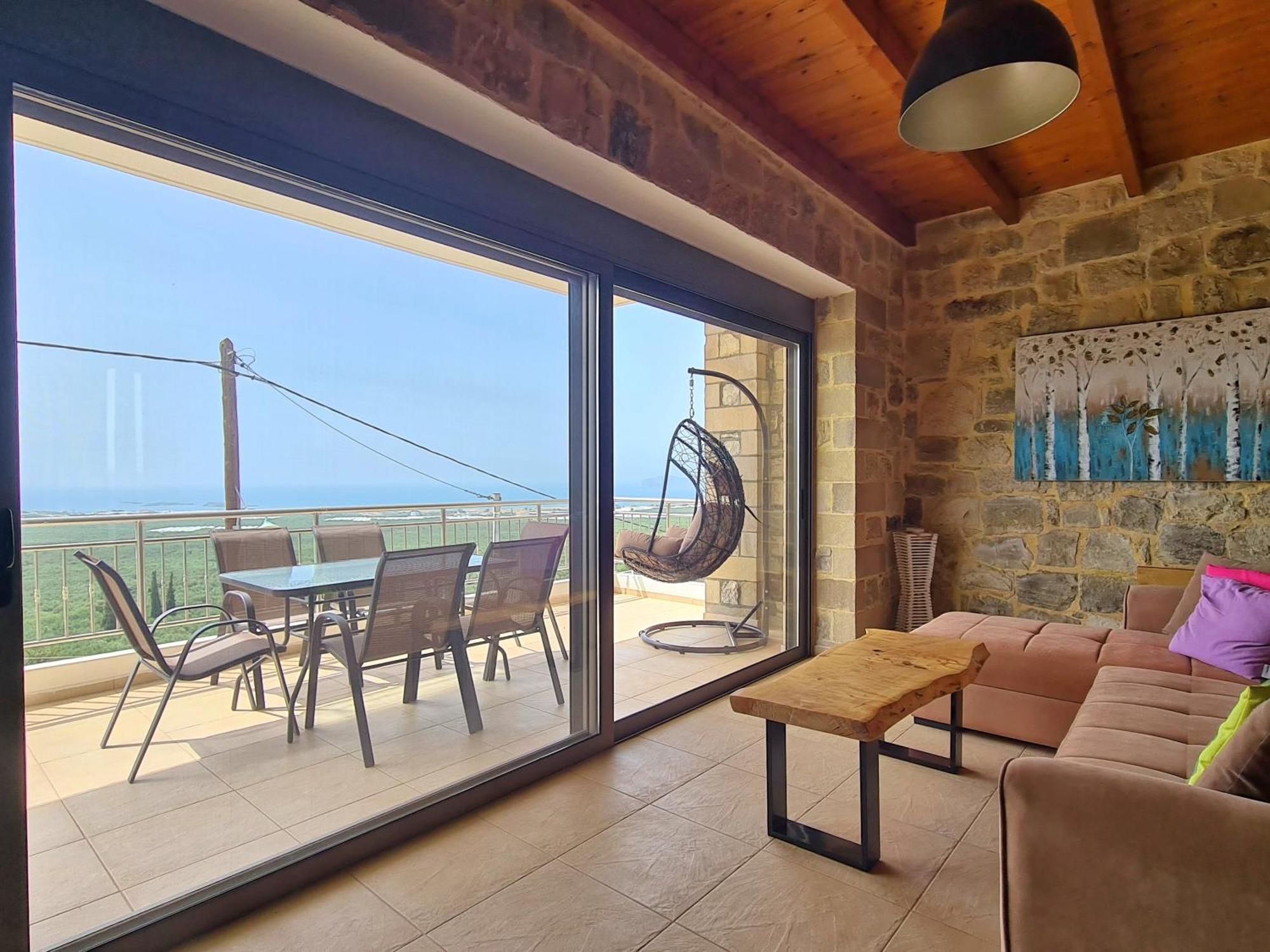 New Villa Kalimera, View To Falasarna Beach Plátanos Zewnętrze zdjęcie